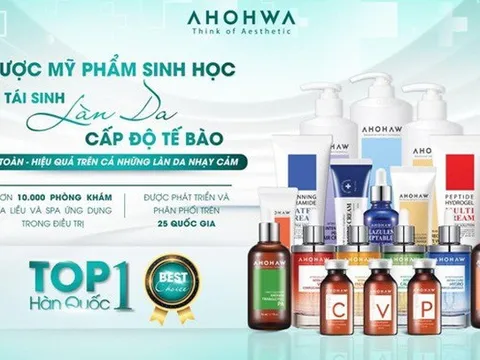 'Vẻ đẹp xứng tầm' - sự kiện khẳng định vị thế của thương hiệu Ahohwa trên thị trường mỹ phẩm Việt Nam