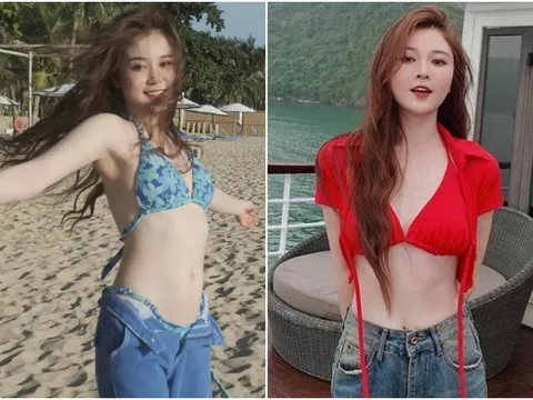 Mặc kín nhiều năm, hot girl nhóm hài FAPtv bất ngờ diện đồ hở bạo ở tuổi U40 khiến dân tình ngỡ ngàng vì quá trẻ đẹp