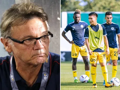 Tin bóng đá trong nước 31/5: Quang Hải ấn định ngày rời Pau FC; HLV Philippe Troussier nhận tin dữ