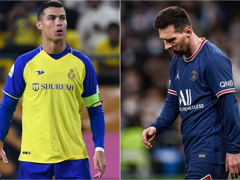 PSG thảm bại, Ronaldo lập tức 'đá đểu' Messi: 'Không ai có thể so sánh với tôi về danh hiệu cá nhân'