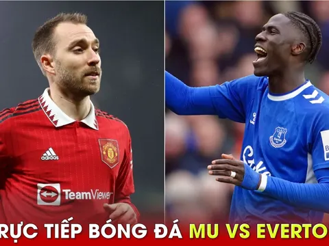 Trực tiếp bóng đá MU vs Everton, 18h30 ngày 8/4: Eriksen tái xuất; Link xem Ngoại hạng Anh K+ FULLHD