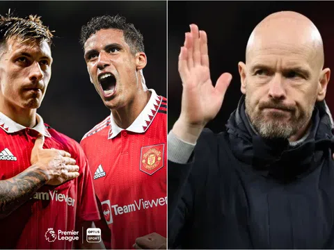 Trung vệ MU đối diện nguy cơ nghỉ thi đấu 1 năm, Ten Hag nói thẳng về khả năng vô địch Europa League