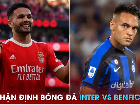 Nhận định bóng đá Inter vs Benfica, 2h ngày 20/4 - Lượt về tứ kết Cúp C1 Champions League