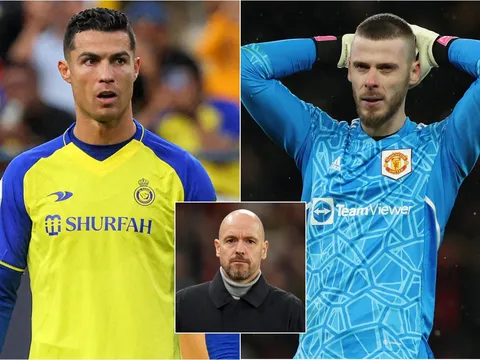 Tin chuyển nhượng MU 18/4: Ronaldo bất ngờ chiêu mộ De Gea, Ten Hag lập tức có phương án thay thế