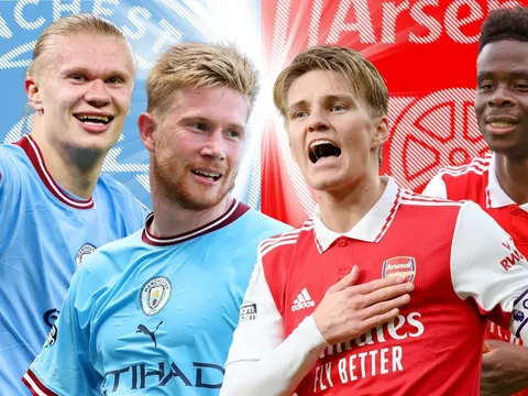 Lịch thi đấu bóng đá Ngoại hạng Anh hôm nay: Man City vs Arsenal - Cuộc đua vô địch đến hồi kết?