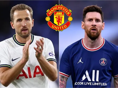Tin chuyển nhượng MU 25/4: Harry Kane gia nhập Man Utd với giá kỷ lục; PSG sẵn sàng để Messi đến MU