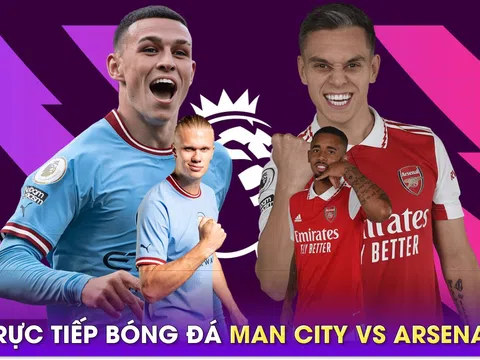 Trực tiếp bóng đá Man City vs Arsenal: Haaland chấn thương?; Link xem trực tiếp Ngoại hạng Anh HD