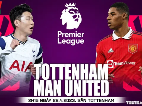 Lịch thi đấu bóng đá Ngoại hạng Anh hôm nay: Hủy diệt Tottenham, HLV Ten Hag xây chắc top 4 cùng MU?