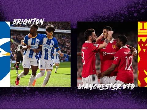 Lịch thi đấu bóng đá Ngoại hạng Anh hôm nay: Thắng dễ Brighton, MU giành vé dự Champions League?