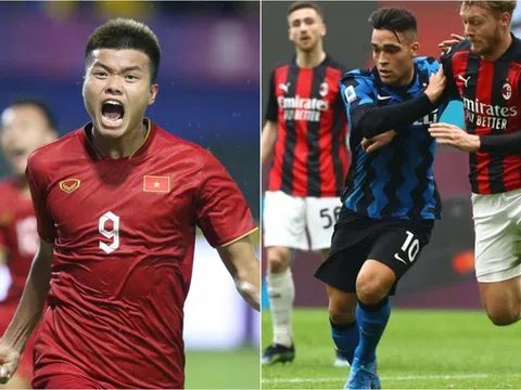 Lịch thi đấu bóng đá hôm nay: U22 Việt Nam đón tin vui tại SEA Games; Derby Milan gây sốt tại Cúp C1