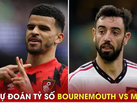 Dự đoán tỷ số Bournemouth vs MU, 21h00 ngày 20/5 - Vòng 37 Ngoại hạng Anh: Chiến thắng dễ dàng?