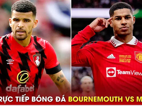 Trực tiếp bóng đá Bournemouth vs MU, 21h00 ngày 20/5 - Vòng 37 Ngoại hạng Anh; Link xem MU FULL HD