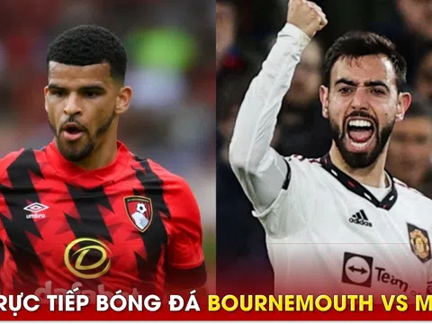 Xem trực tiếp bóng đá Bournemouth vs MU ở đâu, kênh nào? Link xem trực tiếp Man Utd - Ngoại hạng Anh