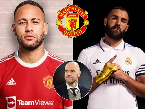 Tin chuyển nhượng MU 23/5: Chính thức kích hoạt 'bom tấn' Neymar; Ten Hag gây bất ngờ với Benzema