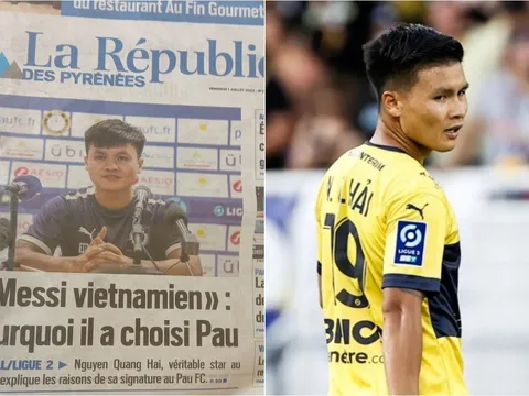 Truyền thông Pháp 'khinh rẻ' Quang Hải, gọi siêu sao ĐT Việt Nam chỉ là 'máy kiếm tiền' tại Pau FC