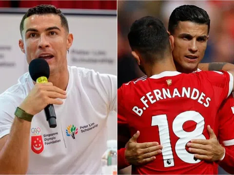 Ronaldo bất ngờ tuyên bố thời điểm giải nghệ, tham gia vào cuộc đua mua lại Man United?