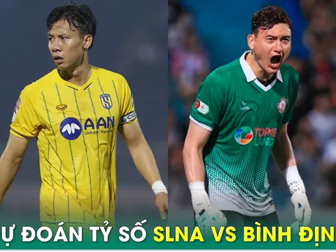 Dự đoán tỷ số SLNA vs Bình Định - Vòng 12 V.League 2023: Đặng Văn Lâm làm lu mờ dàn sao ĐT Việt Nam?