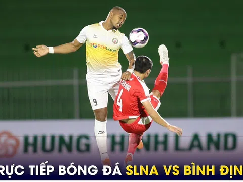 Xem trực tiếp bóng đá SLNA vs Bình Định ở đâu, kênh nào?; Link xem trực tiếp bóng đá V.League 2023