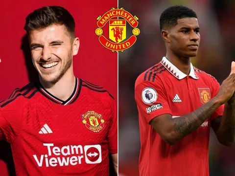 Nội bộ MU lục đục vì Mason Mount, Rashford nguy cơ ra đi vì bị tước mất vị thế số 1?