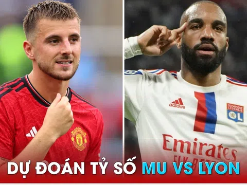 Dự đoán tỷ số MU vs Lyon, 20h ngày 19/7: 'Quỷ đỏ' thắng dễ trước ngày đón Mbappe?