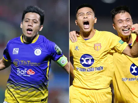 Lịch thi đấu bóng đá V.League 2023 hôm nay: Hà Nội quyết đấu Nam Định, dàn sao ĐT Việt Nam gây sốt?