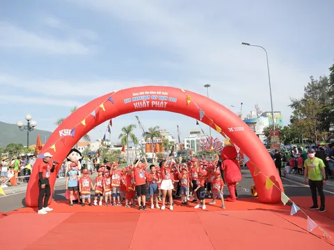 Hơn 2000 runners nhí hào hứng tham gia giải chạy Kun Marathon Quy Nhơn 2022