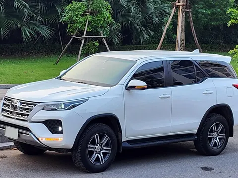 Toyota Fortuner 2021 khấu hao gần 300 triệu đồng sau 3 năm sử dụng