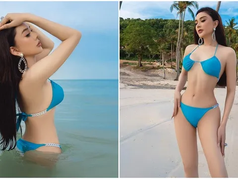 Lâm Khánh Chi diện bikini nhỏ xíu ‘cực cháy’ tại bãi biển, CĐM phải xuýt xoa không ngừng