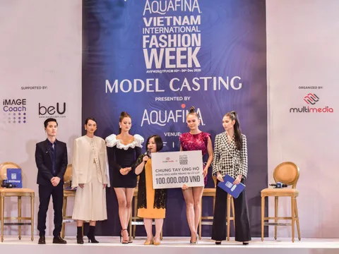 Chủ tịch Tuần lễ thời trang Quốc tế Việt Nam kêu gọi quyên góp ủng hộ đồng bào miền Trung