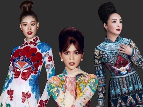 Hoa hậu Đền Hùng Giáng My, Ngọc Trinh làm "nàng thơ" trong BST lấy cảm hứng từ các diva nhạc xưa