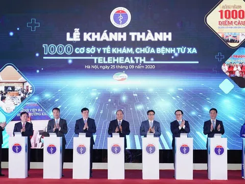 Bộ Y tế chính thức khánh thành 1.000 cơ sở y tế khám, chữa bệnh từ xa
