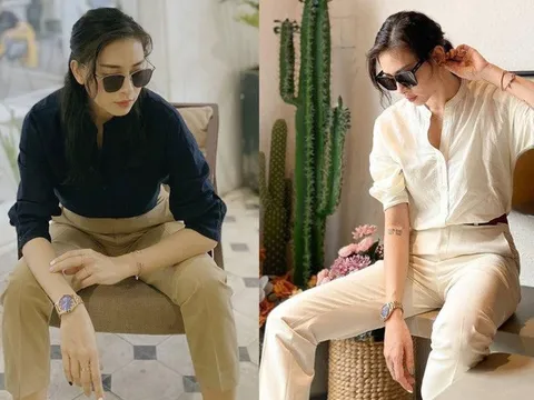 Học cách phối style công sở đơn giản mà chất lừ của Ngô Thanh Vân